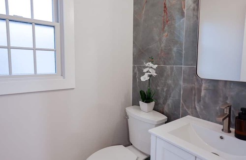Bellport House | Elegant Bellport Pool Retreat with Convenient Amenities