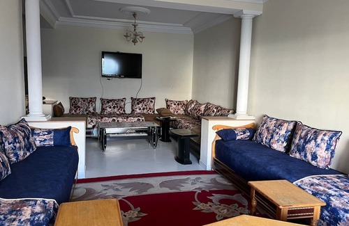 Quartier Mozart Apartment | Explore a Family-Friendly 2-Bedroom Retreat in Tangier