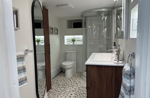 North Providence Apartment | Discover SerenityScapes Apartment with Spa & Family Amenities