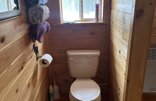 Masardis Cabin | Cozy Log Cabin Retreat by the Aroostook River