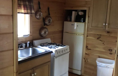 Masardis Cabin | Cozy Log Cabin Retreat by the Aroostook River