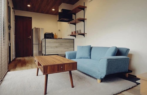 Shikokuchuo RV Rental | Pet-Friendly Trailer House with Camping Space in Shikokuchuo