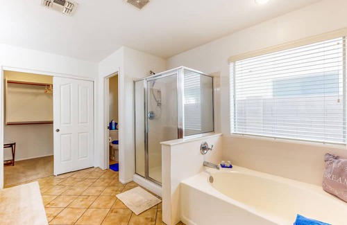 Laveen Village House | Relaxing Water View Stay with Putt-Putt and Cozy Fireplace