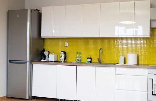 Krakow Apartment | Modern Żabiniec 2-Bedroom Apartment with Family Amenities