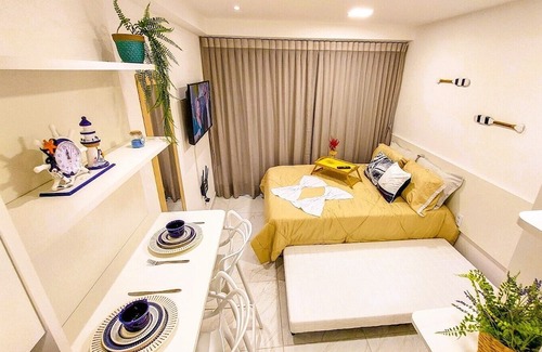 Porto de Galinhas Resort | Beachfront Porto de Galinhas Studio with Rooftop Pool