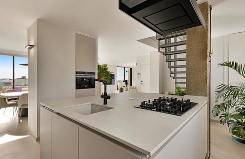 Bons Aires Apartment | Modern Penthouse Escape in Palma with Spa & Breakfast