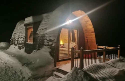 Sainte Rose du Nord Ski Chalet | Unforgettable Stay at Le Pod with Pool and Spa Amenities