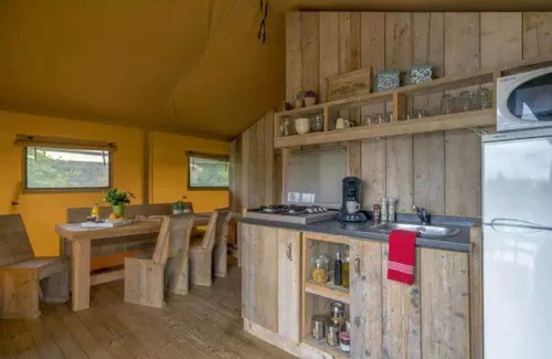 Saint-Julien-des-Landes House | Elegant 5-Star Camping with Pool and Family Amenities