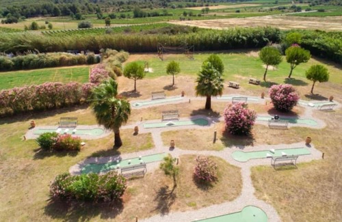 Castelnau-de-Guers House | Family-Friendly Mobilhome with Pool in Eechea