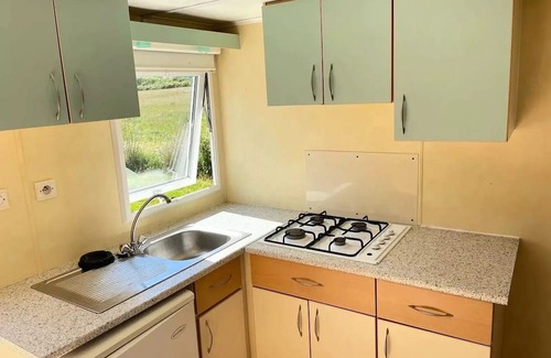 Saint-Denis-du-Payre House | Relaxing Mobile Home at Camping O Beau Laurier for 4