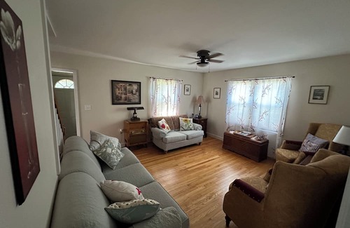 Glens Falls House | Top-Rated Saratoga Track Rental with Spa and Kitchen Access