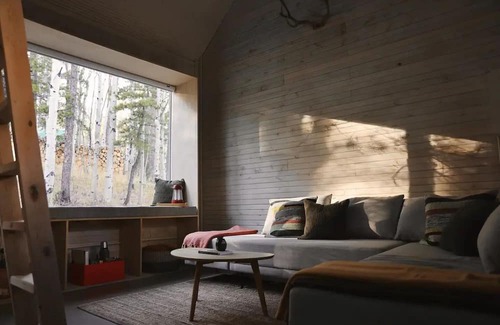 Evergreen House | Tiny House Forest Retreat Cabin with Nordic Sauna Escape