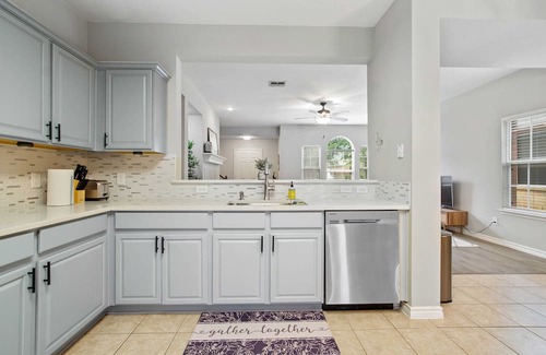 Little Elm House | Experience Comfort at White Rose Manor - Pet Friendly Retreat