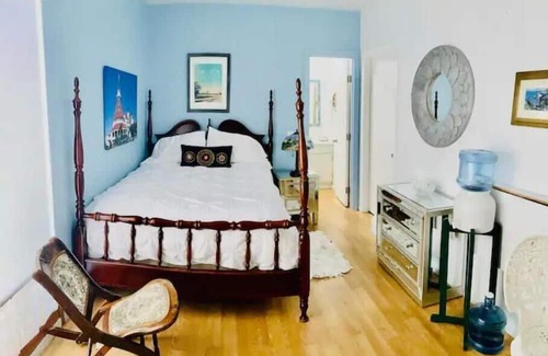 El Cajon House | Inviting Bedroom with Pool Access and Breakfast Included