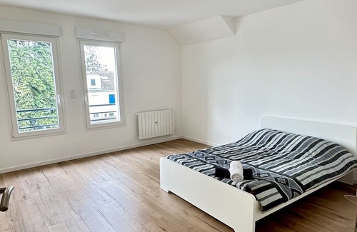 Mulhouse Apartment | Splendide Duplex Avec Parking Privé et Terrasse