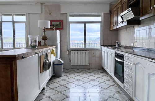 Porto de Espasante House | Sunny Home with Enormous Terrace, Steps from the Beach