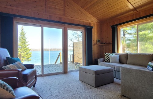 Johannesburg Cabin | Perfect Sandy Bottom Cabin at Big Bear Lake, Michigan