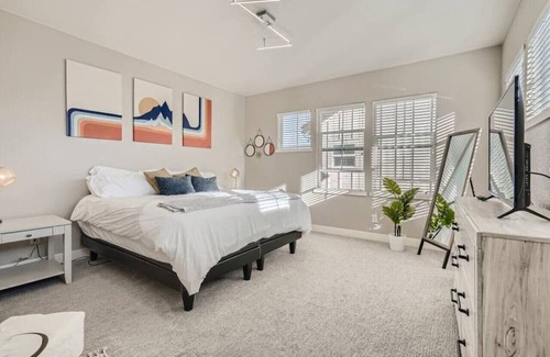Twin Lakes House | Modern Retreat with Game Room and Family-Friendly Backyard