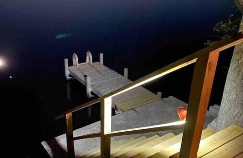 Kents Hill Cabin | Charming 2-Bedroom Camp with Lake Views & Pool Access