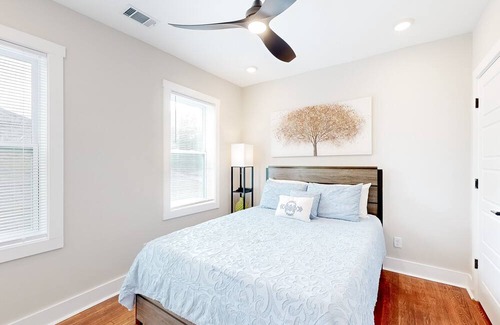 Eastside House | Dog-friendly duplex 1 mi. from Forsyth Park with enclosed yard & 2 decks