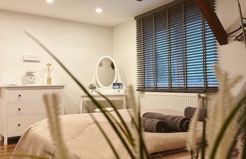 Wolfsbach Apartment | Cozy Two-Story Apartment Minutes from the Highway