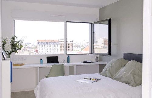 Louis Bertrand-Mirabeau-Semard House | Comfortable Studio Near Paris Metro with Child-Friendly Amenities