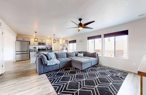 Meridian House | Modern Home with Fenced Yard & Family-Friendly Amenities