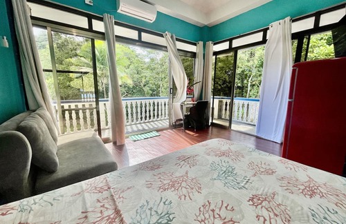 Koror Apartment | Ngermid Oasis: Cozy Studio with Kitchenette & Pool View