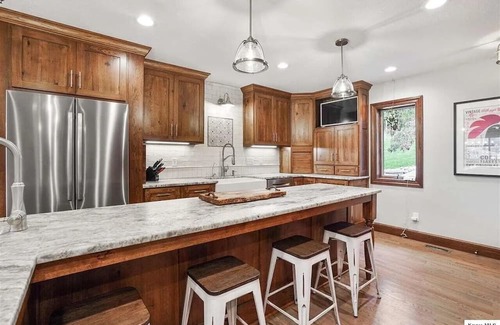 Howard House | Pet-Friendly Lakefront Home with Dock at Apple Valley Lake