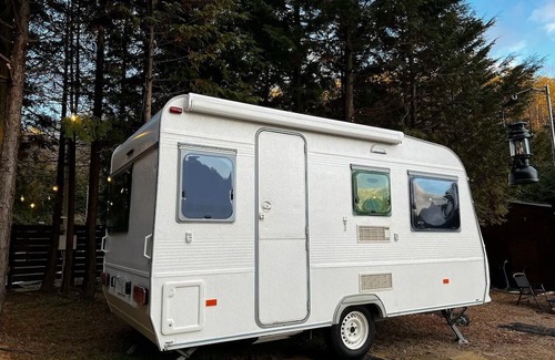 Higashihiroshima RV Rental | Private Glamping Retreat with Woodfired Bath in Hiroshima