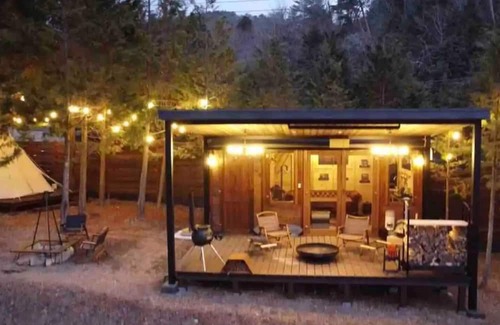 Higashihiroshima RV Rental | Private Glamping Retreat with Woodfired Bath in Hiroshima