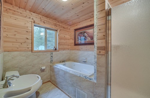 Barnum Cabin | Serene Barnum Cabin with Kitchen & Trail Access Awaits!