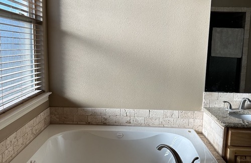 San Angelo House | Top-Rated Getaway at The Cotton Patch with Spa & Hot Tub