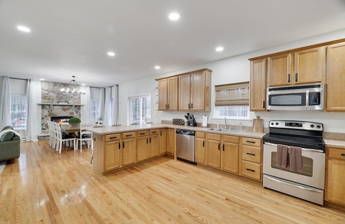Locust Lake Village House | Escape to a Pocono Mountain Retreat with Hot Tub & Pool