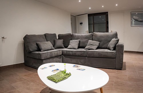 Cluses Villa | Inviting Villa with Spa and Fireplace near Ski Resorts