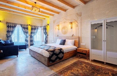 Uchisar House | Inviting Room at Cappadocia Tughan Stone House for Families