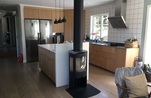 Resaro Villa | Inviting Archipelago Villa near Water and City in Vaxholm