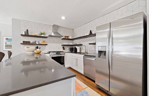 Dawson House | SoCo Groovy: Poolside Retreat for Family and Pets