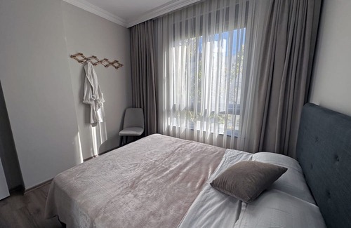 Gazipasa Apartment | Modern 1-BR Retreat: Steps from Gazipasa Center & Beach
