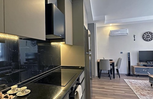 Gazipasa Apartment | Modern 1-BR Retreat: Steps from Gazipasa Center & Beach