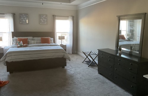 Buford House | Inviting Home with Pool and Kitchen in Buford, GA
