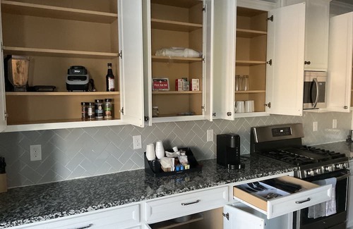 Buford House | Inviting Home with Pool and Kitchen in Buford, GA