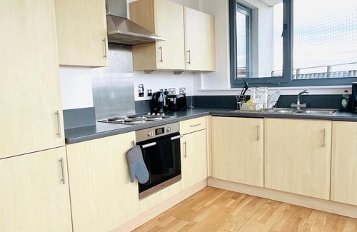 Runnymede Apartment | Modern Regency Suite: Wheelchair Accessible 2-Bed Apartment