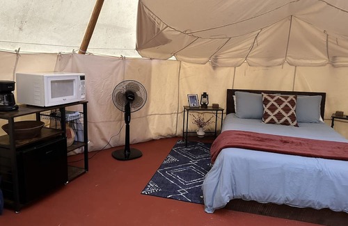 Steelville RV Rental | Unique Teepee Experience on a Secluded 1200-Acre Ranch