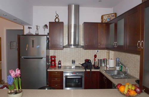 Volos City Centre Apartment | Electra Central Flat: Pet-Friendly Escape with Spa & Hot Tub