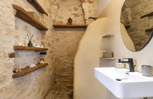 Syros Villa | Villa Gaia Syros | 1800's Stone Building