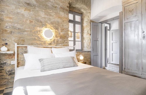 Syros Villa | Villa Gaia Syros | 1800's Stone Building