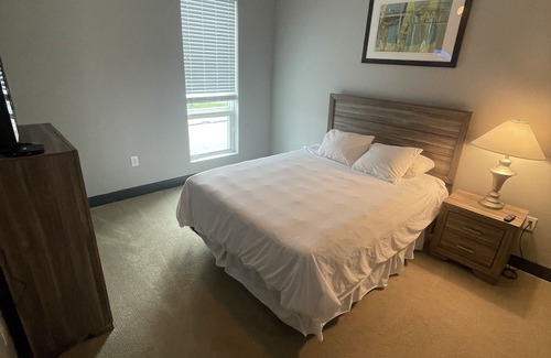 Fishers Apartment | Elegant Fishers Retreat with Spa, Hot Tub & Pet-Friendly Options