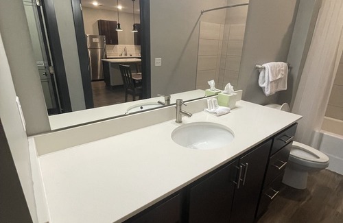 Fishers Apartment | Elegant Fishers Retreat with Spa, Hot Tub & Pet-Friendly Options