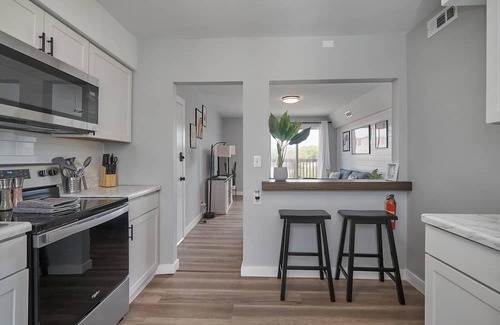 Cottage Line Apartment | Scenic Waterview & Pool Suite at Coastal Breeze Retreat